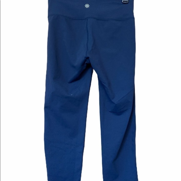 Athleta Blue Crop Leggings Small - Picture 2 of 9
